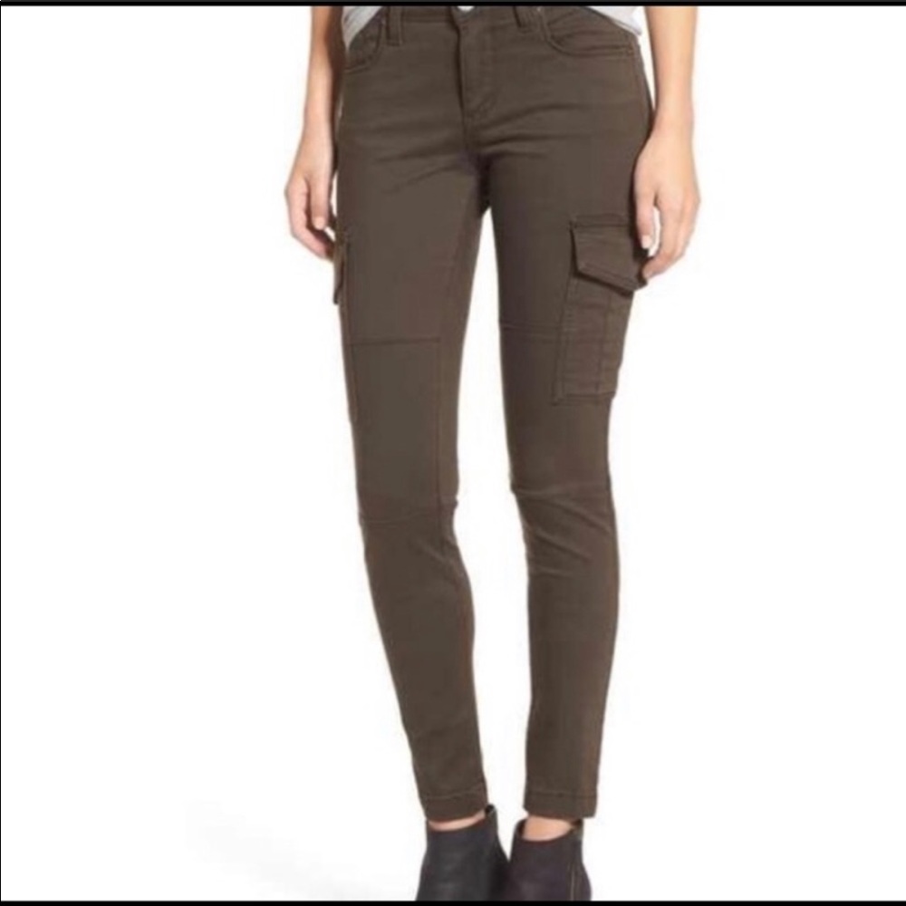 Olive Green Cargo Pants
